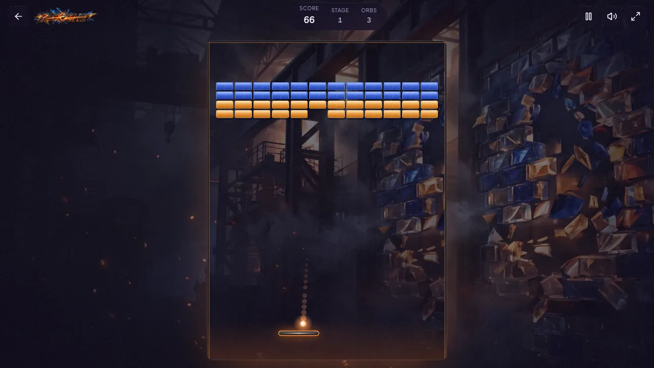 ricochet gameplay, moment 2