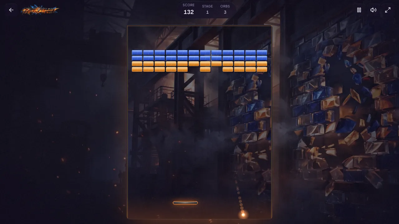 ricochet gameplay, moment 3